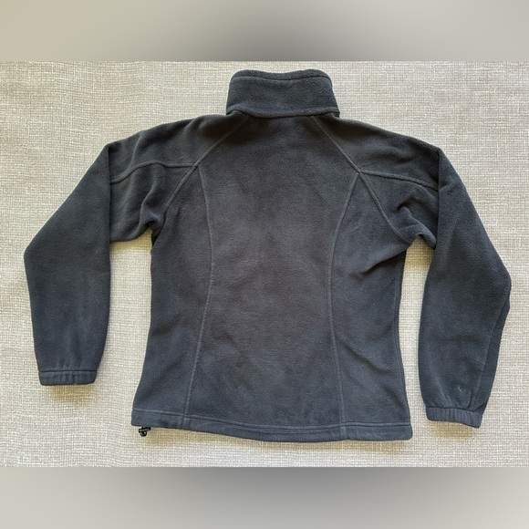 Columbia Women’s Black Fleece Jacket size Medium - Picture 3 of 12